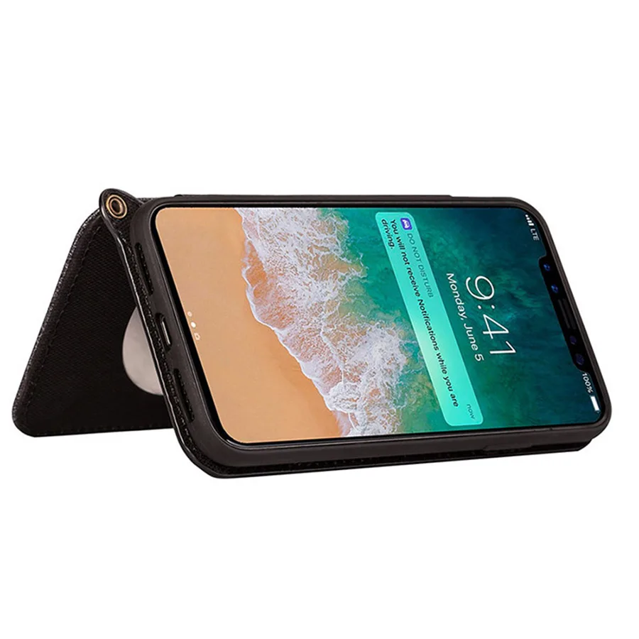 Mirror Phone Case for iPhone X Women Girls Make Up Mirror Case for iPhone X 6 S 7 8 Plus Shockproof Protective Case Stand Cover (6)