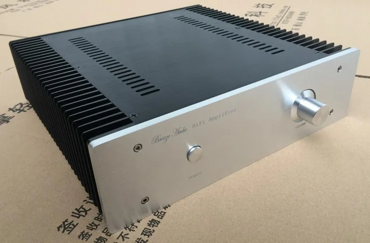 BZ3209C All Aluminum Audio Enclosure Class A Amplifier Chassis Power Amp Case DIY Box | Электроника