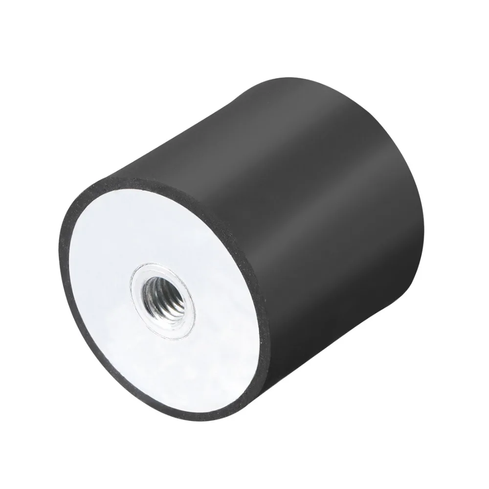 

UXCEL 1Pcs Mount M8/10/12 Female Rubber Vibration Isolators Mounts Replaces Anti Vibration Pads Flat Silentblock Base Block