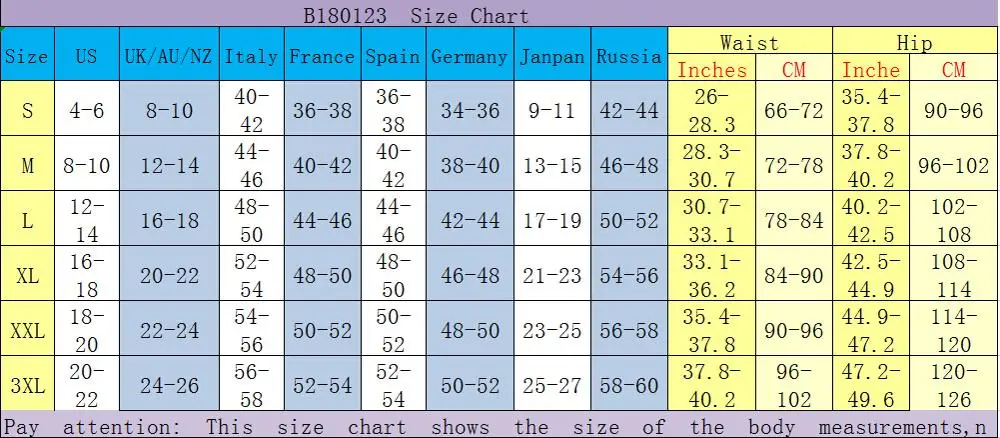 Size B180123