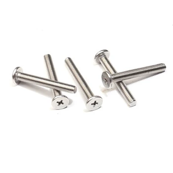 

100Pcs M2.5x4mm-16mm Stainless steel notebook digital flat screw phillips countersunk head screws cross computer bolts
