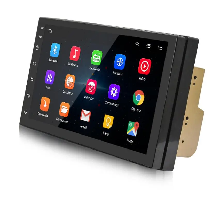 

PUZU 7"2din Quad core Android 1024*600 car radio tape recorder GPS WiFi USB Navi Bluetooth AM FM DVR TPMS head unit player