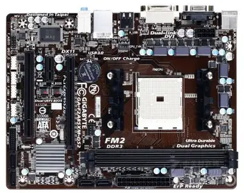 

FM2+ A85X For Gigabyte GA-F2A85XM-DS2 Original Used Desktop Motherboard F2A85XM-DS2 DDR3