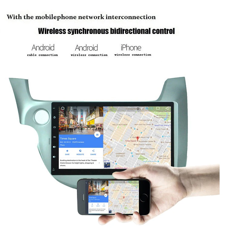 Excellent Asvegen 10.1"Quad core car radio gps navigatio car radio gps navigation for Honda Fit Old android 7.1 car multimedia player 1