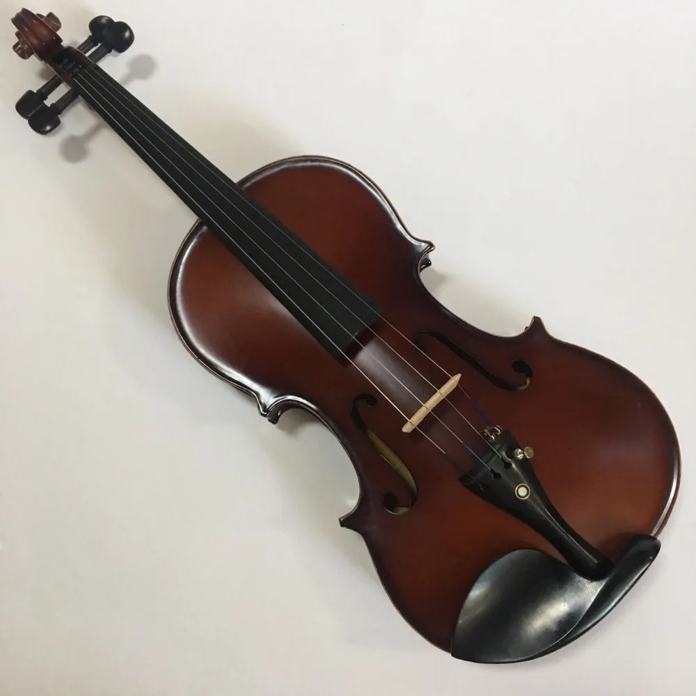 

High-grade Solid wood violin 4/4 beginner handmade Antique matte violino Professional Instruments 3/4 violin case bow rosin