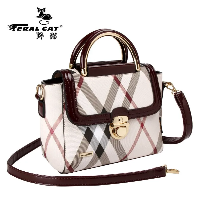 FERAL CAT 2020 Women's Fashion Classic Luxury Leather Handbags Women