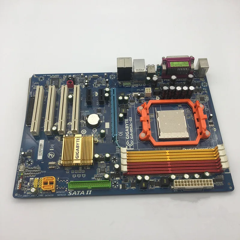 

original AM2 770 motherboard for Gigabyte GA-M52L-S3 mainboard AM2 DDR2 Desktop Boards