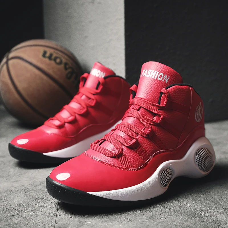 2018 zapatos de baloncesto ligeros Sneakers alto top Lace up transpirable zapatos deportivos resistentes al desgaste Zapatillas de baloncesto 2018 zapatos de baloncesto ligeros Sneakers alto top Lace up transpirable zapatos deportivos resistentes al desgaste Zapatillas de baloncesto