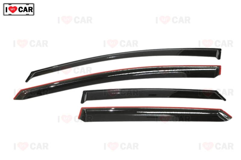 

Window deflector for Kia Ceed 2006-2012 car window deflector wind guard vent sun rain visor cover car styling decor