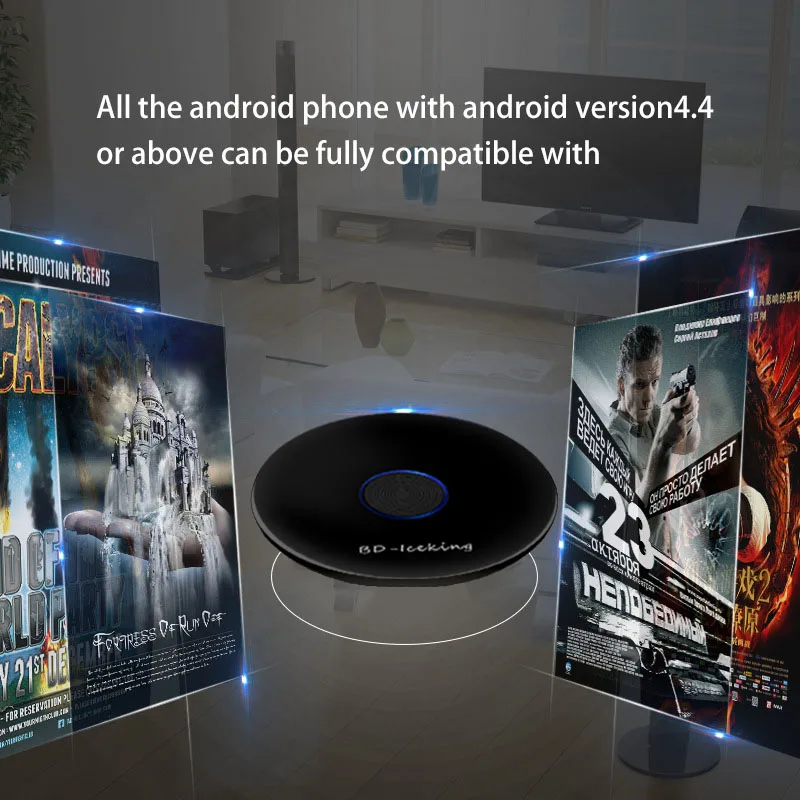 Wireless Display DongleWIFI Portable Display Receiver 1080P HDMI Miracast Dongle for iOS iPhone iPa