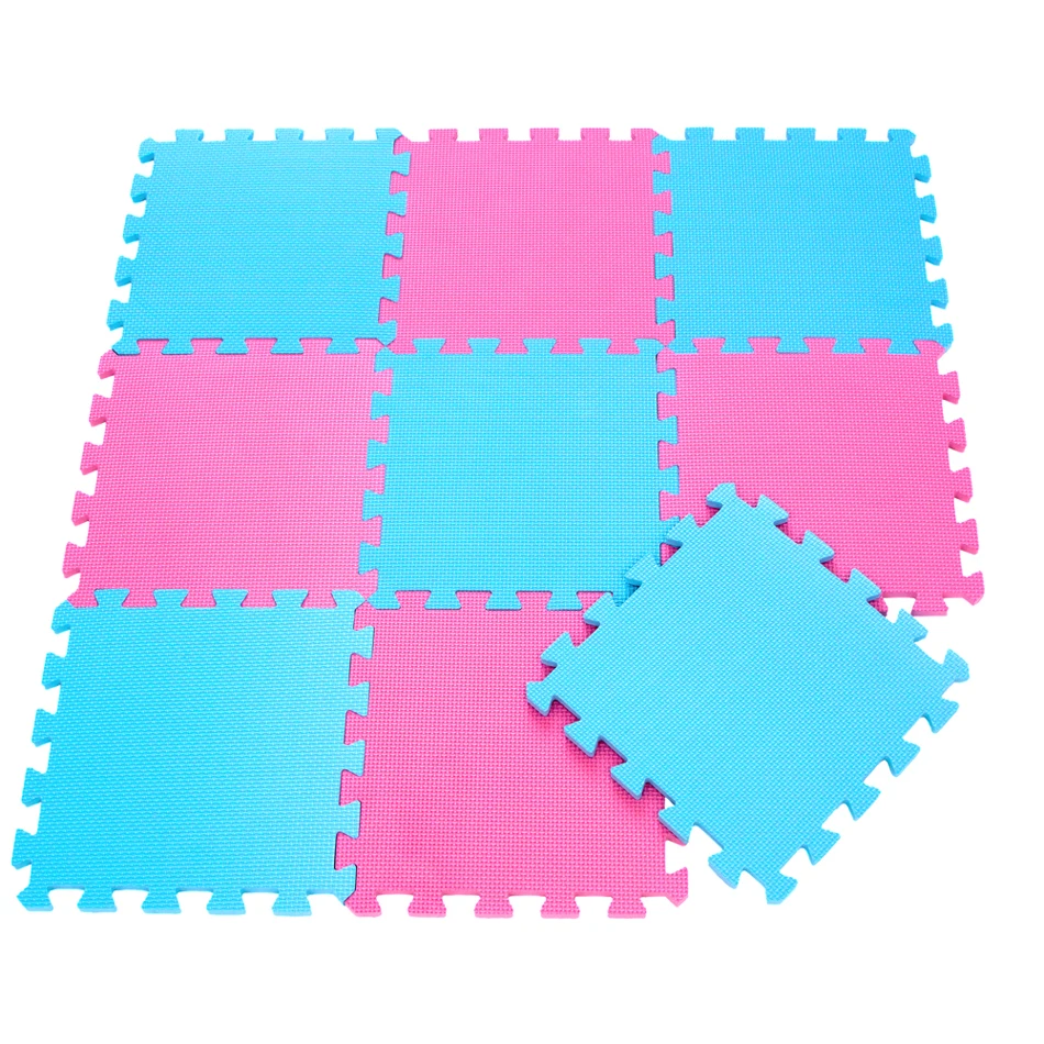 9 шт. детский коврик из пены ЭВА 2 цвета 30x30x1 см|foam baby play mats|activity matbaby mat |