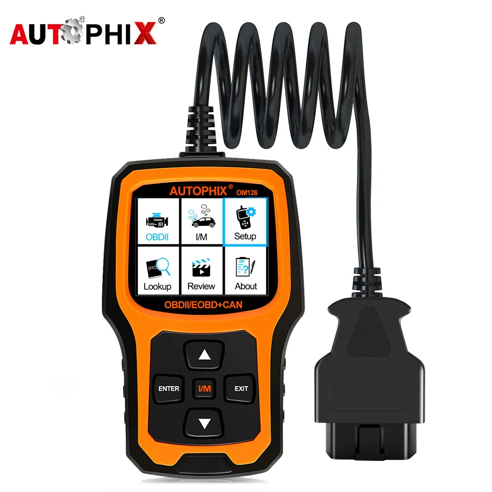 Автомобильный сканер Autophix Om126 OBD2 для диагностики автомобиля|tools for car|engine analyzertools car