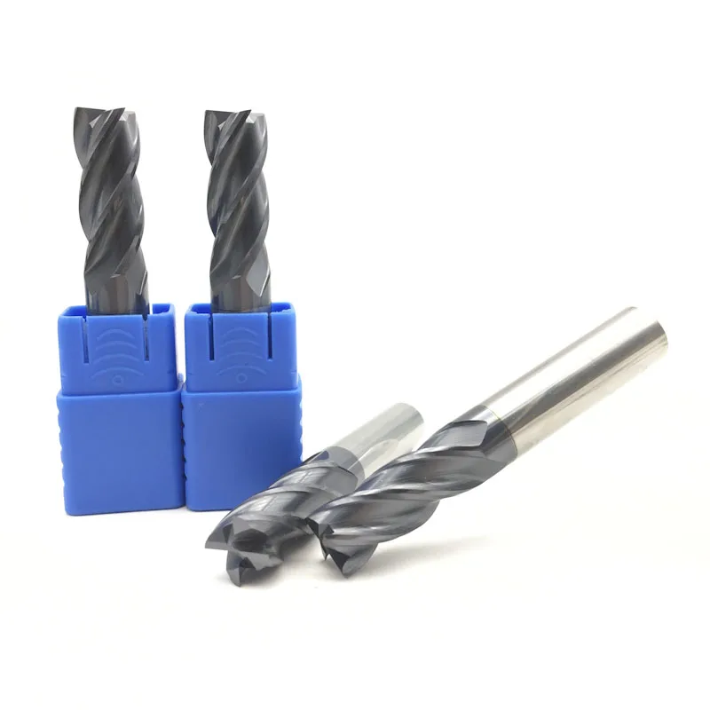 

1PCS HRC50 12mm Solid Carbide Endmills ENDMILL D12X30LXD12X75L 4 Flute Standard Length Side milling Slotting Profiling face mill
