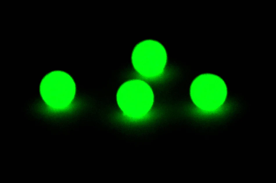 MNFT 100 шт./лот 1 упаковка Зеленый светящийся Фидер шарик приманка рыболовная диаметр 5 мм бусины приманка на рыболовные Крючки снасти Аксессуары