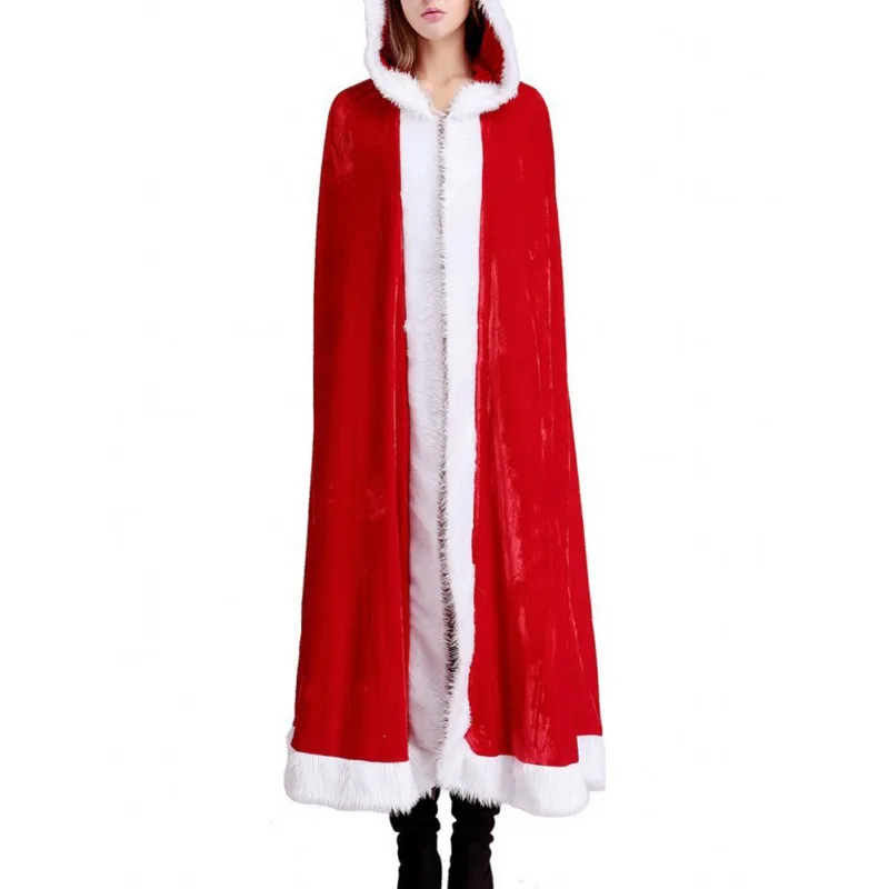 Cosplay&ware Women Christmas Hooded Cape Cloak Mrs Santa Claus Xmas Costume Cappa Velvet Vampire Fancy Dress -Outlet Maid Outfit Store UTB8kAbMqmnEXKJk43Ubq6zLppXaI.jpg