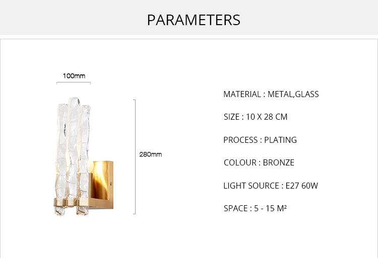 e (3)wall lamp nordic creative