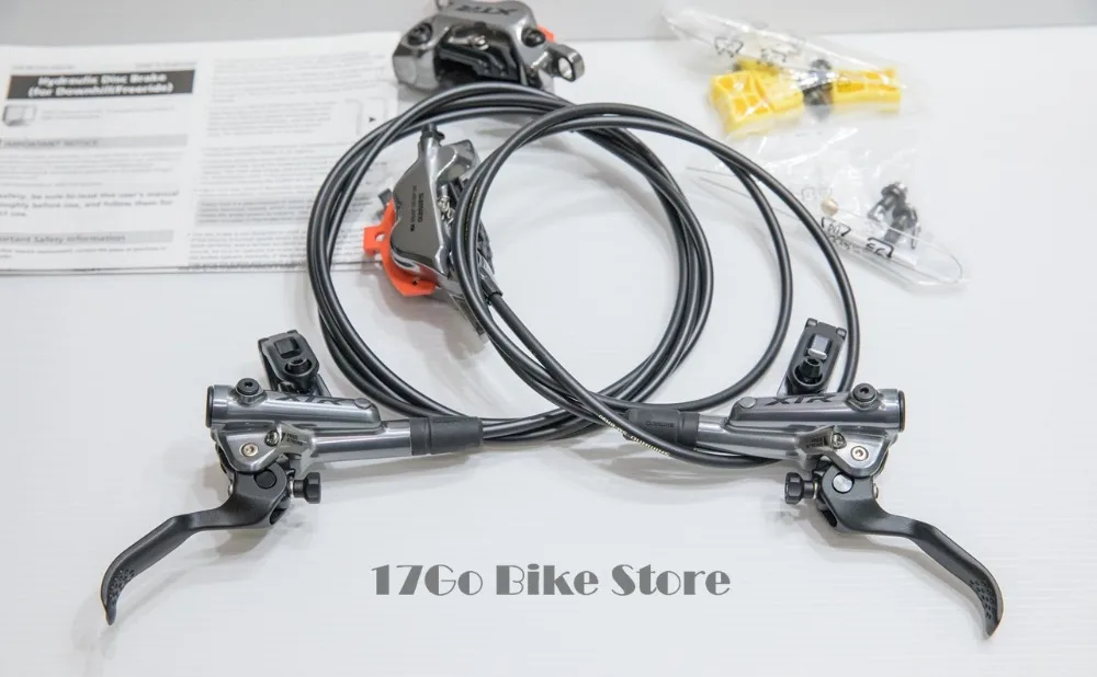 Shimano XTR 2019 M9120 4 поршневой суппорт гидравлический тормоз F + R 1