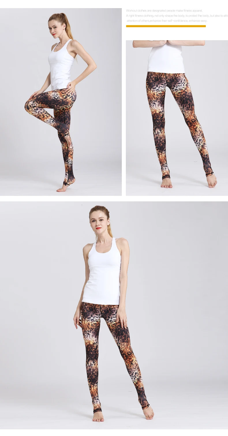 Women Fitness Yoga Sport Leggings  (11)