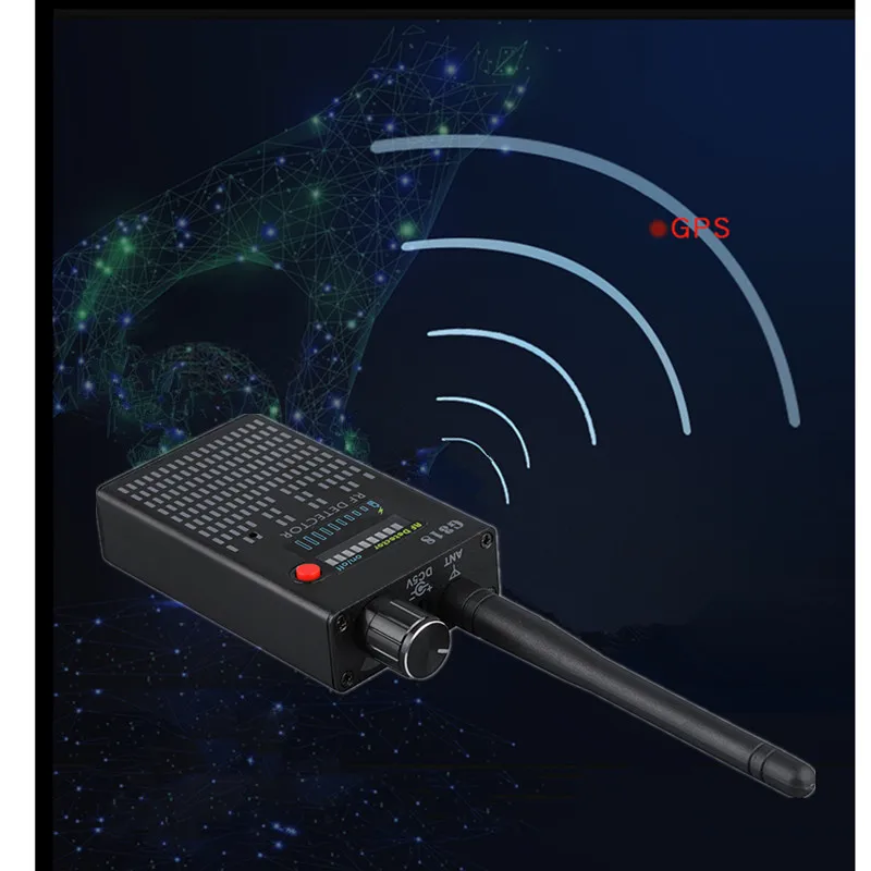 Super Anti-spy Bug GPS Camera RF Signal Detector GPS Tracker Wireless Camera Ultra-high Sensitivity GSM Device Finder G318