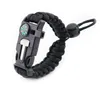 4 in 1 Tactical Survival Starter Whistle Compass Scraper Knife 4