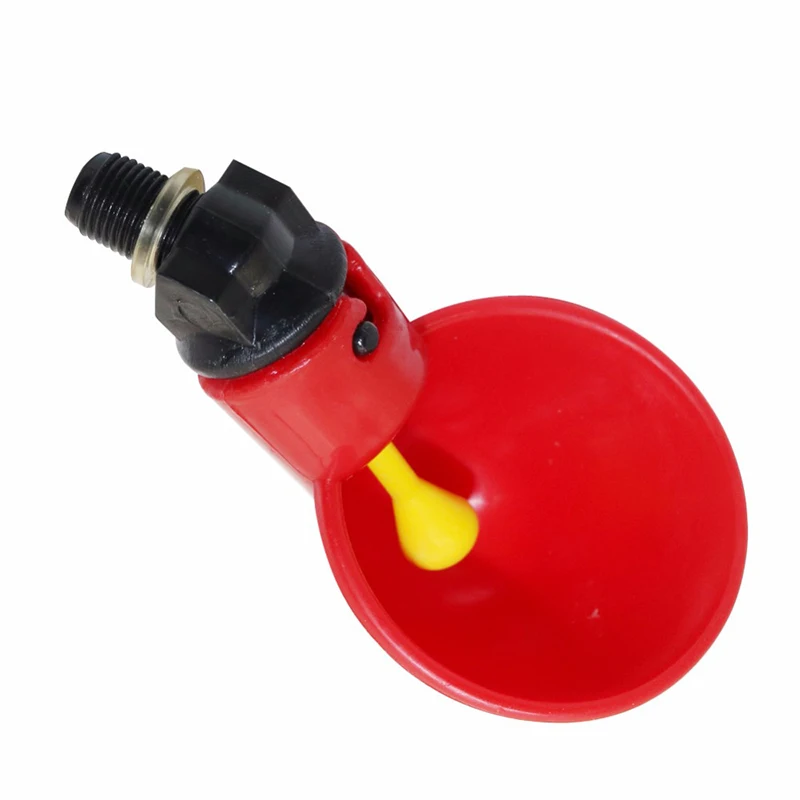 

1Pcs Plastic Poultry Water Drinking Cups Chicken Hen Bird Automatic Drinker Feeder Chicken Hen Bird