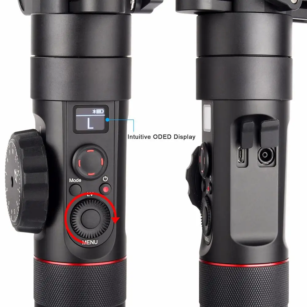 Zhiyun Crane 2 Crane2 3 Axis Ручной Стабилизатор с двойной ручкой поддержка для DSLR камер нагрузка до 3,2 кг