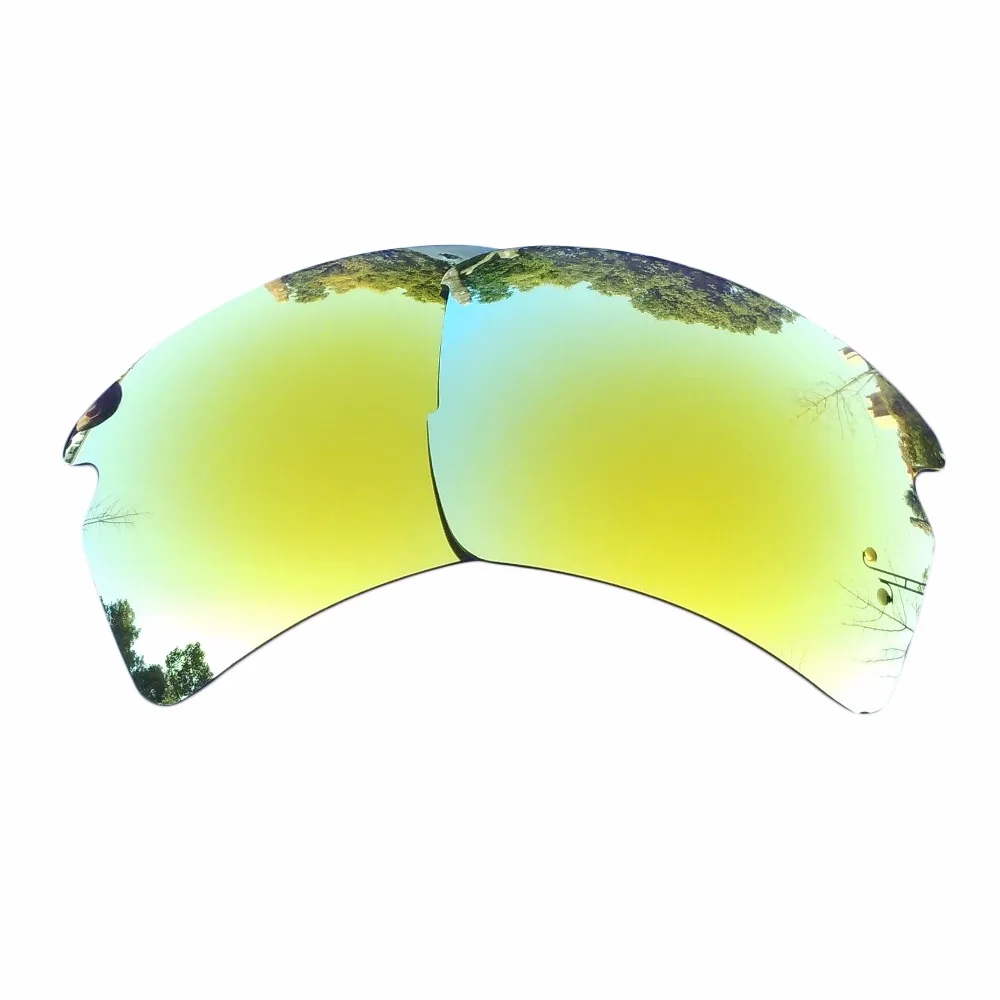 24 К Золотые Зеркальные Поляризованные замены линзы для Flak 2,0 XL Солнцезащитные очки кадра 100% UVA и UVB