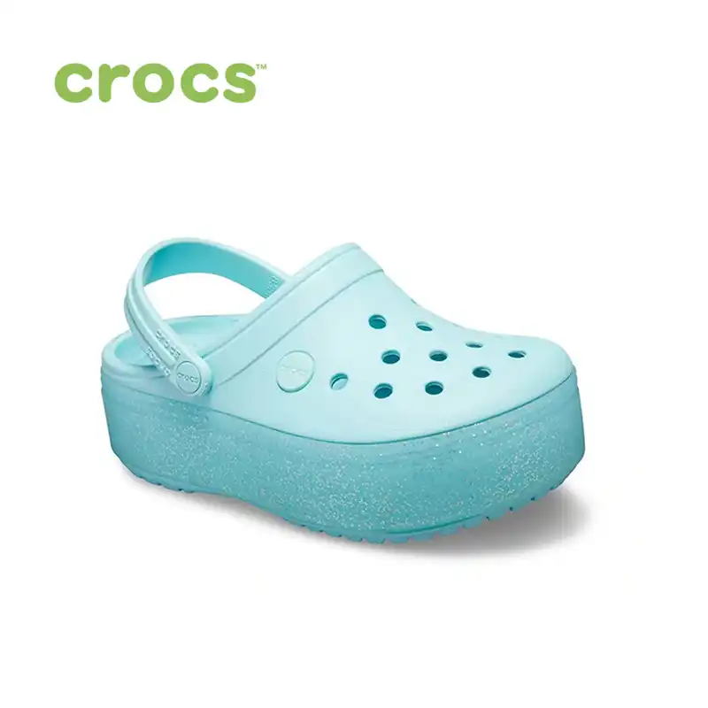 croc platform clog