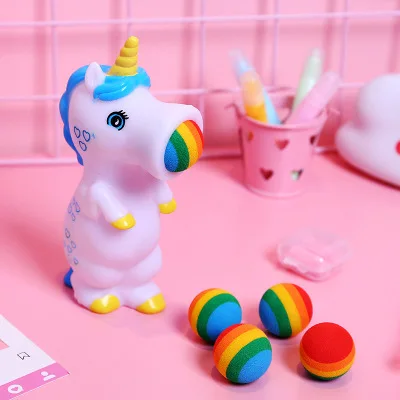 

Poopsie Surprise Unicorn Creative Release Pressure Catapult Gun Spit Ball Unicorn Toy