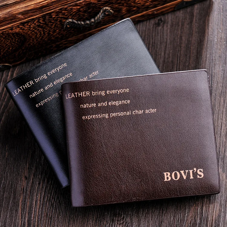 

Competitive Products Man Wallet men Concise Fund Printing Letter Male Cross Section Small Change Package Card Package wallets