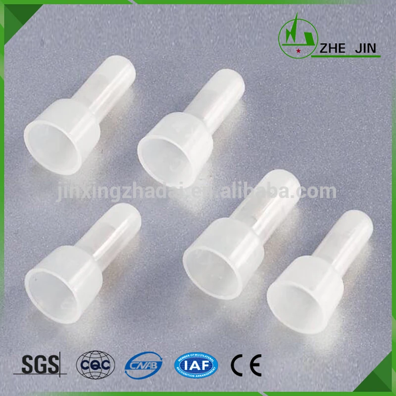 

ZHEJIN (1000pcs) 22-16AWG Closed End Wire Connectors Terminals Caps Wire Joints -Natural