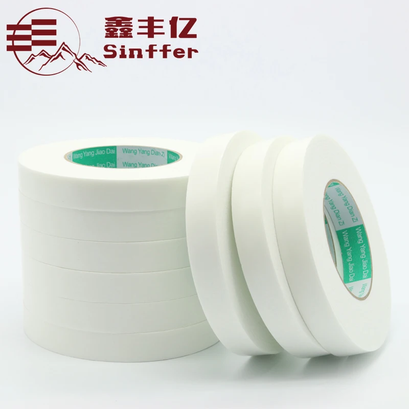 

SINFFER 10mm*10m(1mm) White soft PE white sponge Double Sided Strong Sticky Self Adhesive Foam Tape Mounting Super sticky