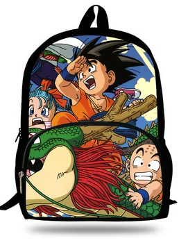 

2017 16-inch Mochila Infantil Dragon Balling Backpack Kids Boys Super Saiyan Children School Bags For Teenagers Dragon Ball Bag