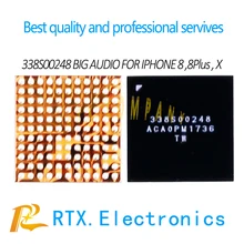 10 шт./партия 338S00248 для iPhone 8 8 Plus X XS Xsmax XR U4700 большой аудио кодек IC микрофон усилитель звука чип