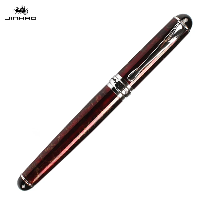 Jinhao X750 Средний перьевые ручки высокого качества Роскошные чернила ручка 0,5 мм Pluma Fuente Caligraphy ручка Penna Stilografica Pennino