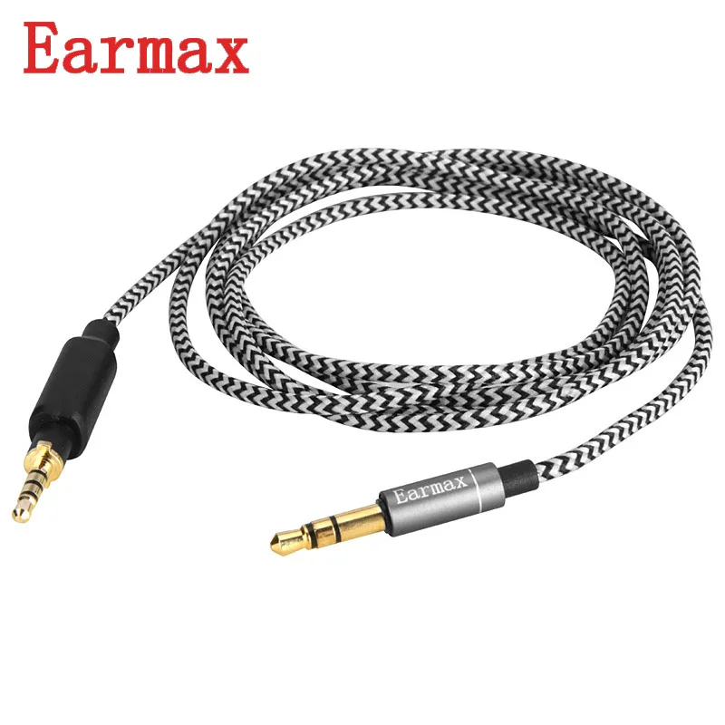 

Earmax Headphone Cable Replaceable Headset Wire 1.2m 6N Oxygen Free Copper Upgrade For JBL J55/J55A/J88/J88A