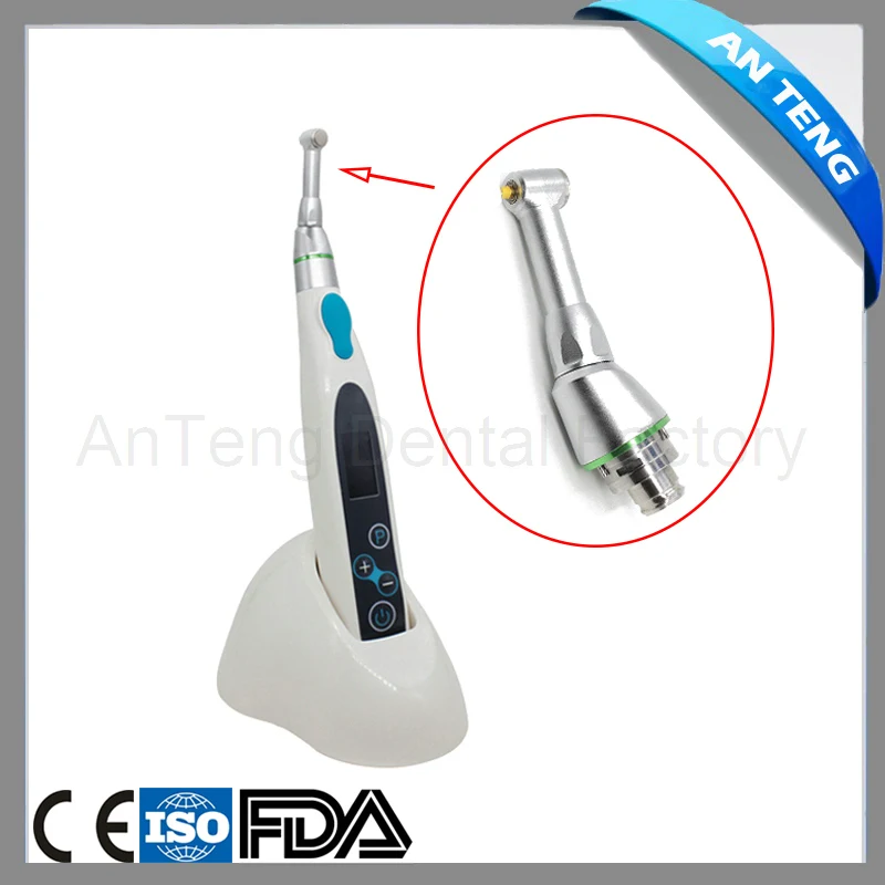 

High Quality dental 16:1 Reduction Contra Angle Push Head for Cordless Endodontic Endo Motor Teeth Whitening