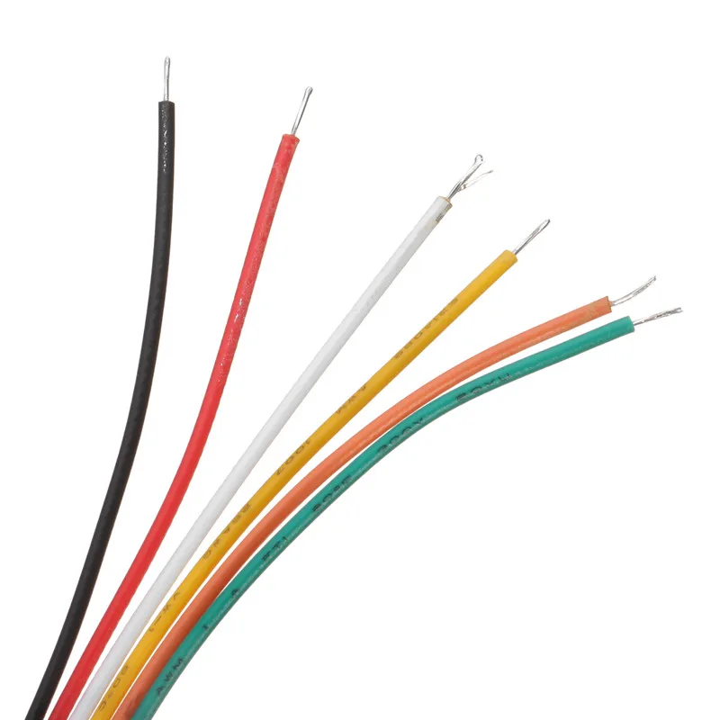 JST 10 комплектов 2,5 мм 26AWG SM 6 Pin гнездовой Мужской Корпус вилка соединителя с проводом кабеля 300 мм