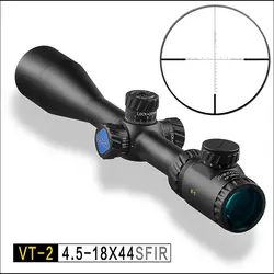 Discovery Riflescope VT-2 4,5-18X44SFIR цифровой Тактический дифференциация оптический зеркало затвора открытый красный и зеленый свет прицел