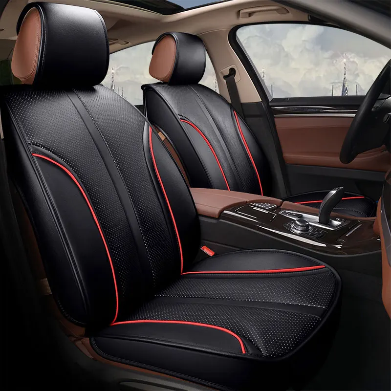 

leather auto universal car seat cover covers for Kia k7 kx5 mohave niro optima k5 picanto rio 3 k2 k3 carens 2010 2011 2012 2013