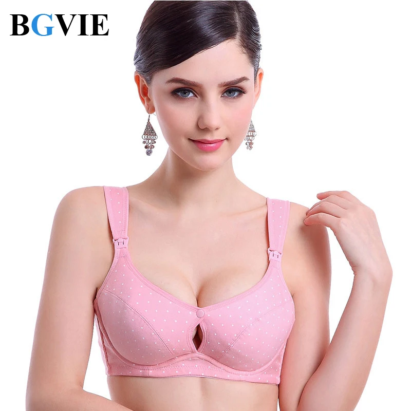 cotton front button bra