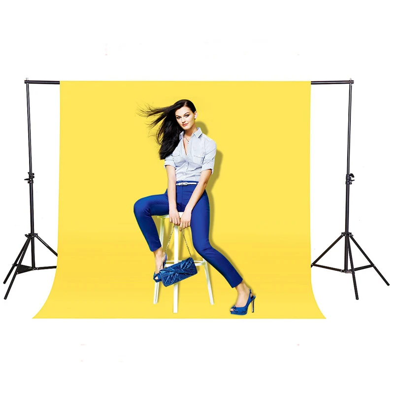 

1.6X1/2/3M Yellow Screen Photography backdrops photo background Photo studio background Chroma key Background Drop Free Shipping