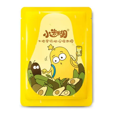 

Xiaomihu Water Luminous Avocado Oil Facial Mask Nourishing Moisturizing 1pc