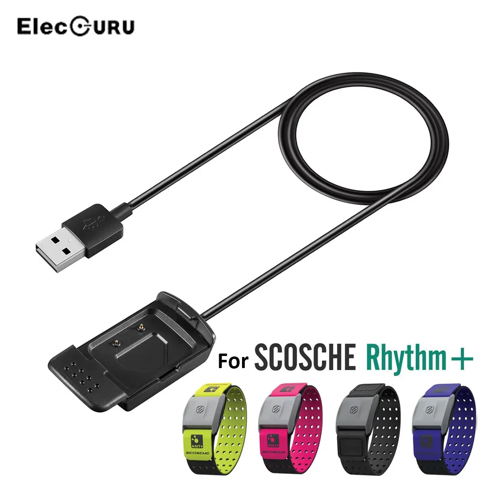 USB Smart Bracelet Charger Cradle For Scosche Rhythm+ Heart Rate