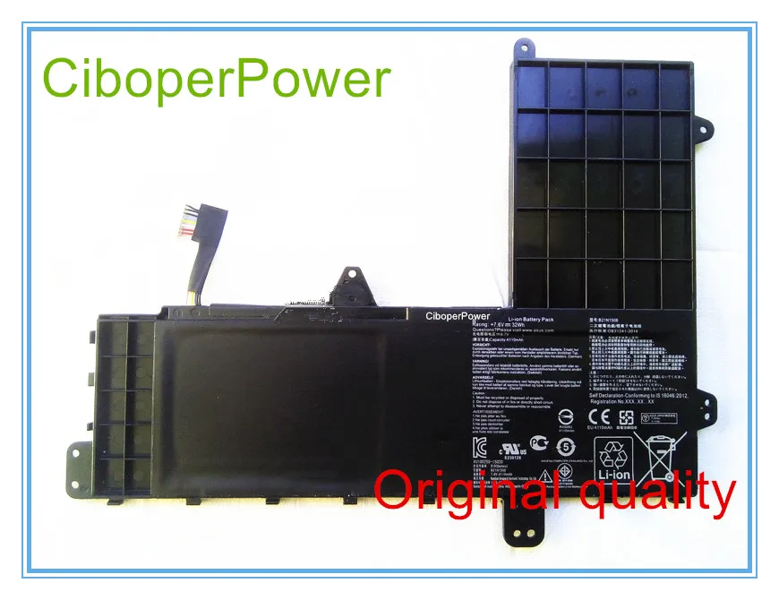 

Оригинальная качественная батарея для 7.6В 32Wh B21N1506 батарея для серии E502M