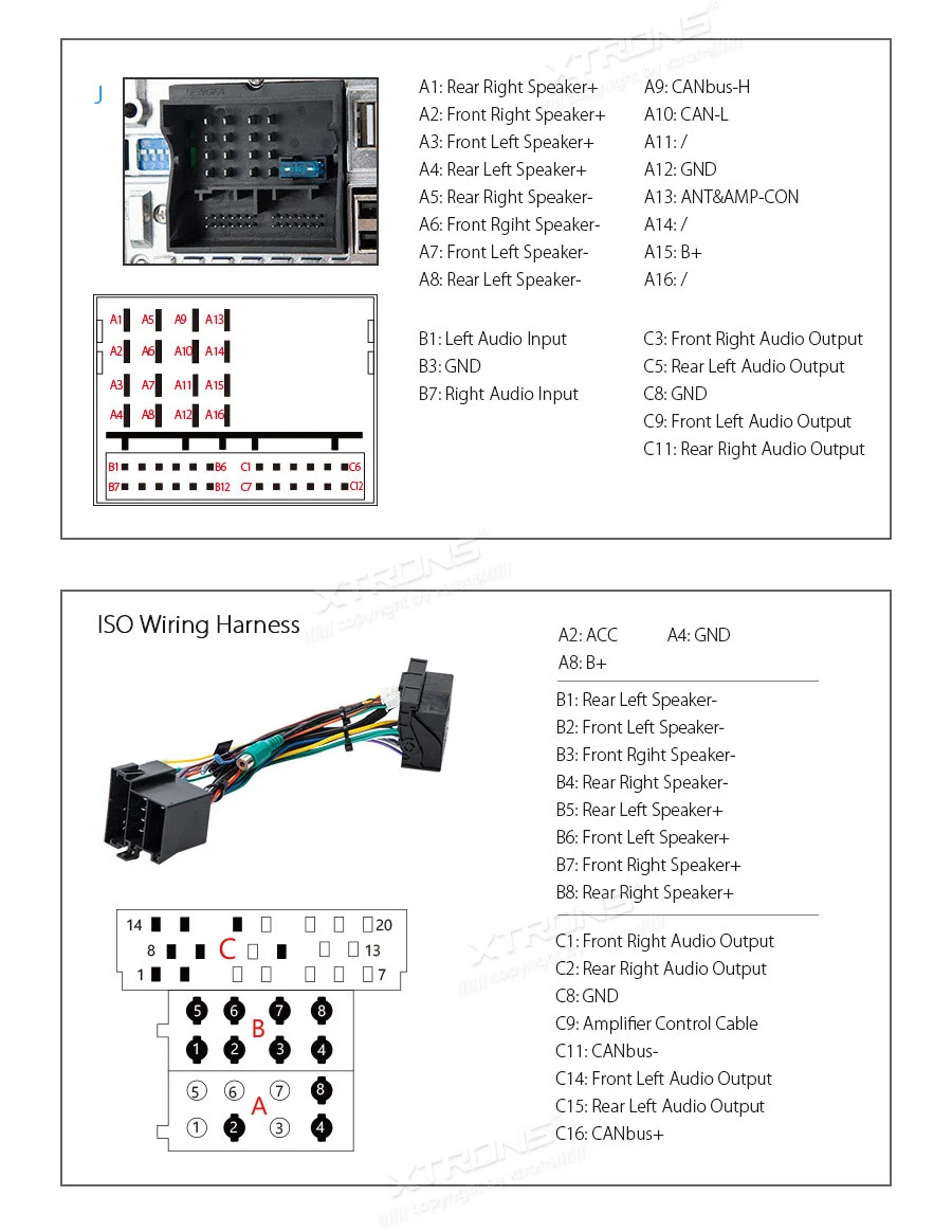 Excellent XTRONS Android 9.0 Car Stereo DVD Multimedia Player for Audi A4 S4 RS4 2002-2007 2008 SEAT Exeo GPS Navigation Plug Play Design 28
