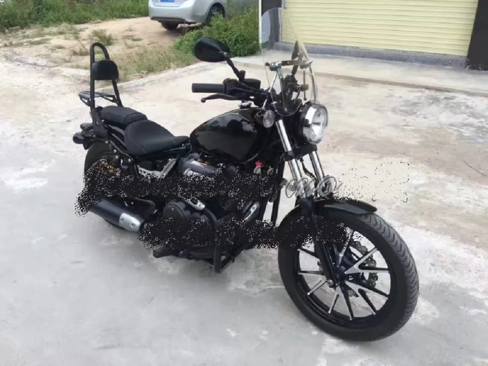 Спинка Сисси Бар Багажник подушки Pad для Yamaha Star Bolt XV950 XVS950 C R Spec