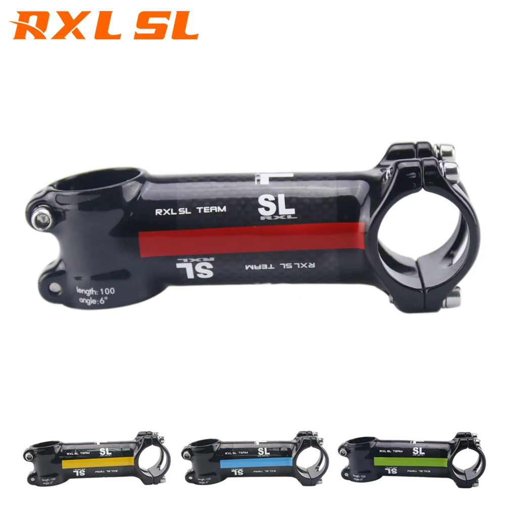 RXL SL Bike Stems 28.6mm Stem Carbon Road/Mountain Bicycle Stems 6