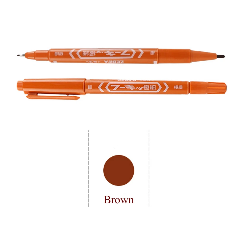 

2pcs Tattoo Accessories Professional Microblading Eyebrow Skin Marker Pen Tool for Permanent Makeup Eyebrow/Lip Tattoo Supplies