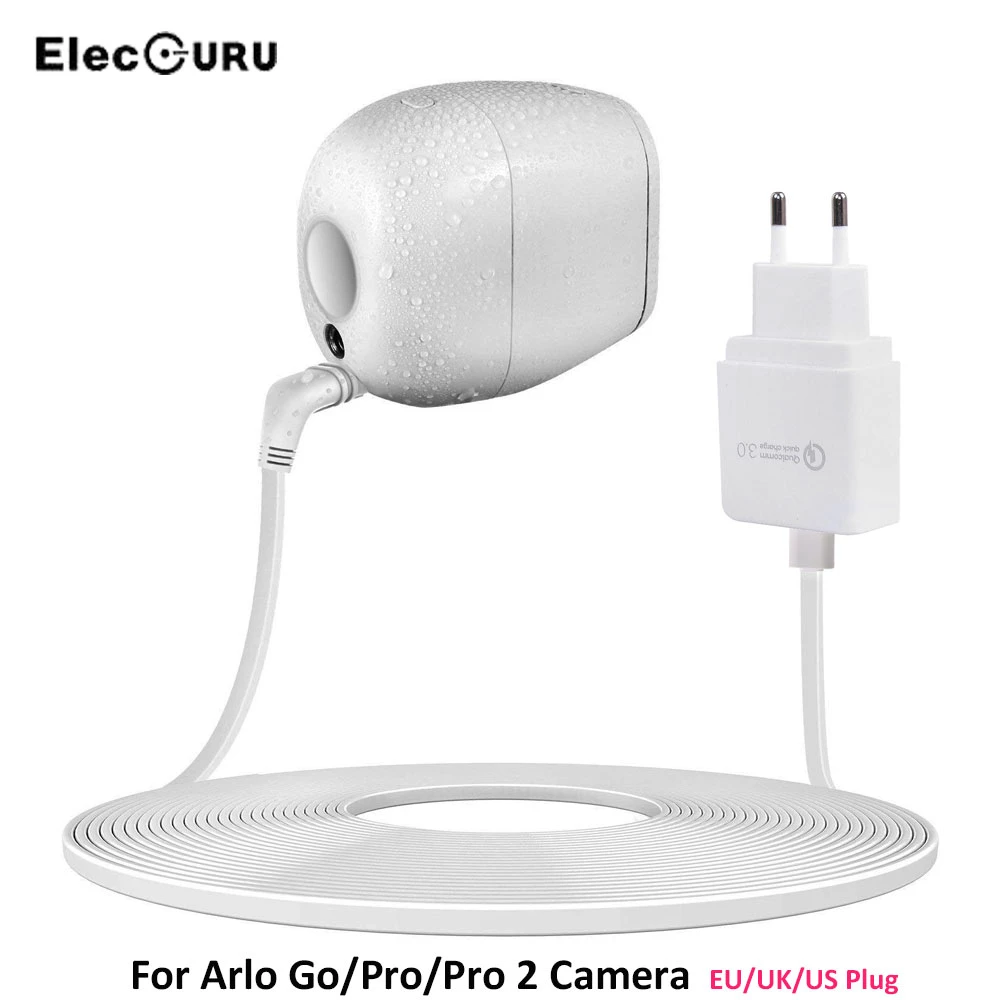 arlo camera charging